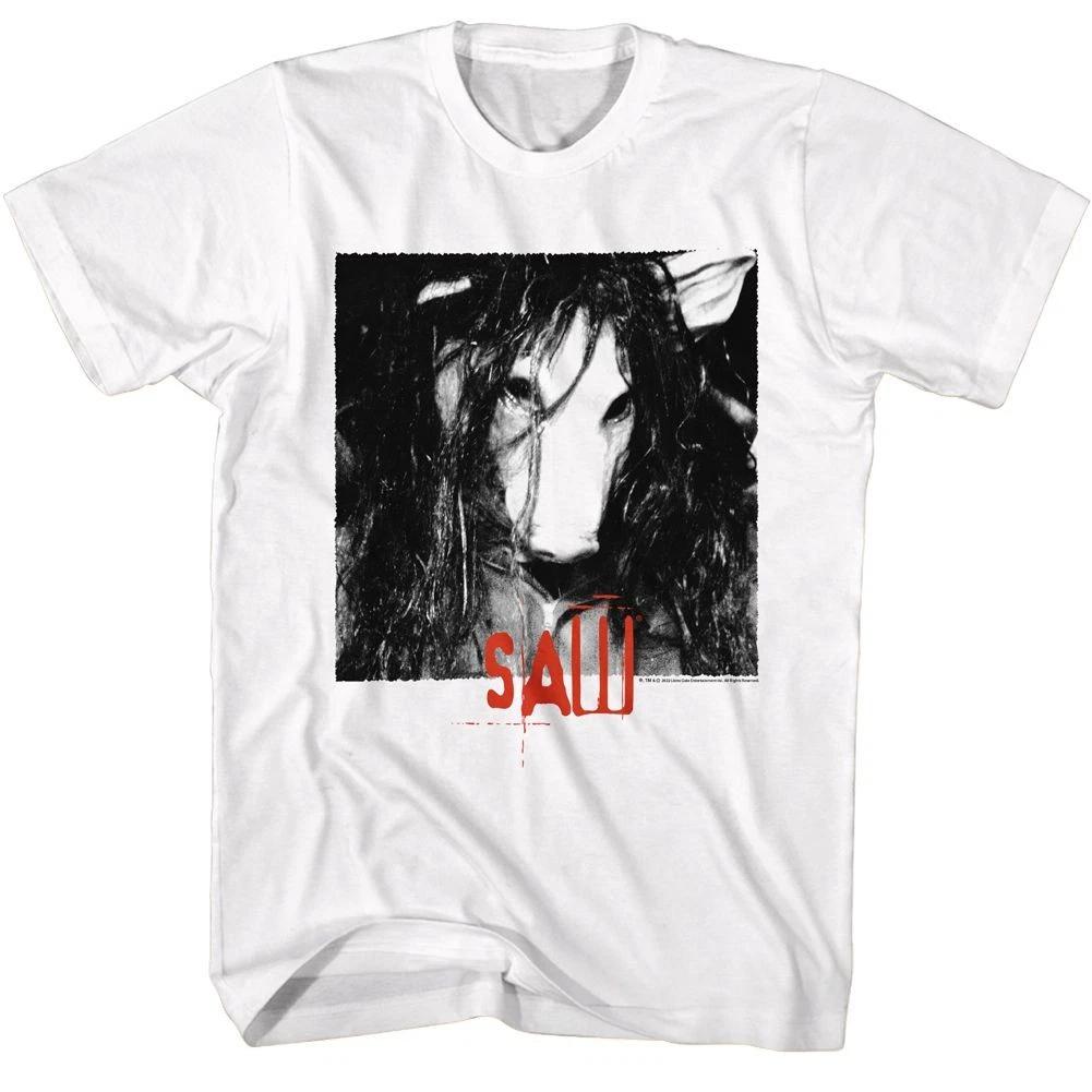 Saw - Pig Mask - American Classics - Solid White  Short Sleeve Children s T-shirt 100