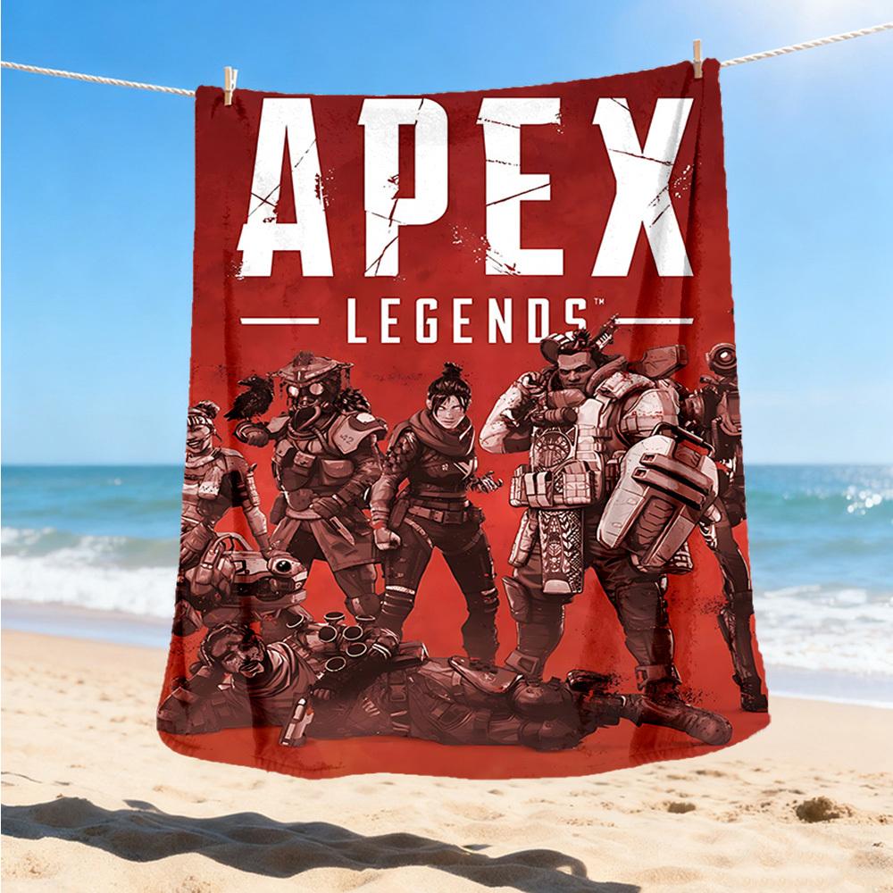 1pc Apex Legends Outdoor Flannel Blanket, Cozy & Warm Soft Te Playful Design, Napping Camping,