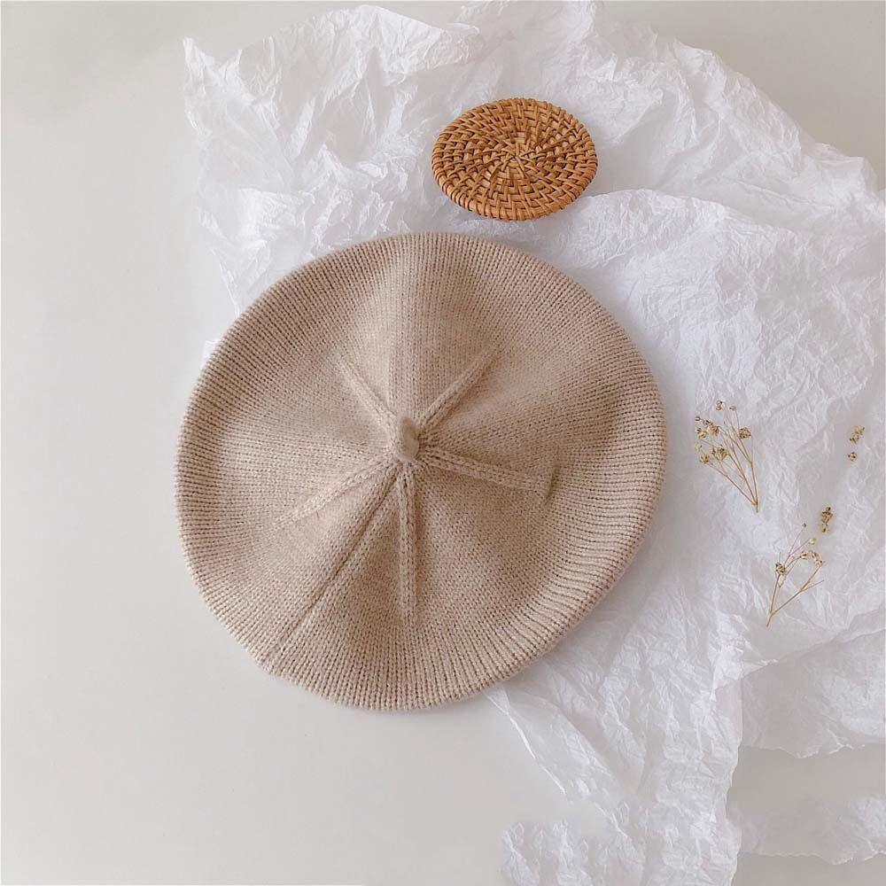 Autumn Winter Toddler Infant Children Accessories Knitted Cap Baby Hat Girl Bonnet Berets Hat