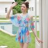 Swimsuit women's new summer popular fashion one-piece covering meat and showing thinness, high-end swimming pool soaking hot spring swimsuit