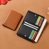 Women's Mini Leather Wallet - Slim, Short, Card & License Holder