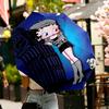Betty Boop Print Umbrella Automatic Opening/ Closing - Portable Foldable Design - Daily use for Travel/Outdoor - Gift for Birthday