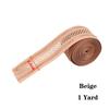 1 yard Silikon Anti-halk Nät Elastiskt Band Peruktillverkningstillbehör Halkfritt Greppband Elastiskt För Peruksyning Sträckbart i Sidled