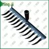 Manganese Steel Spiral Nail Rake with Wooden Handle