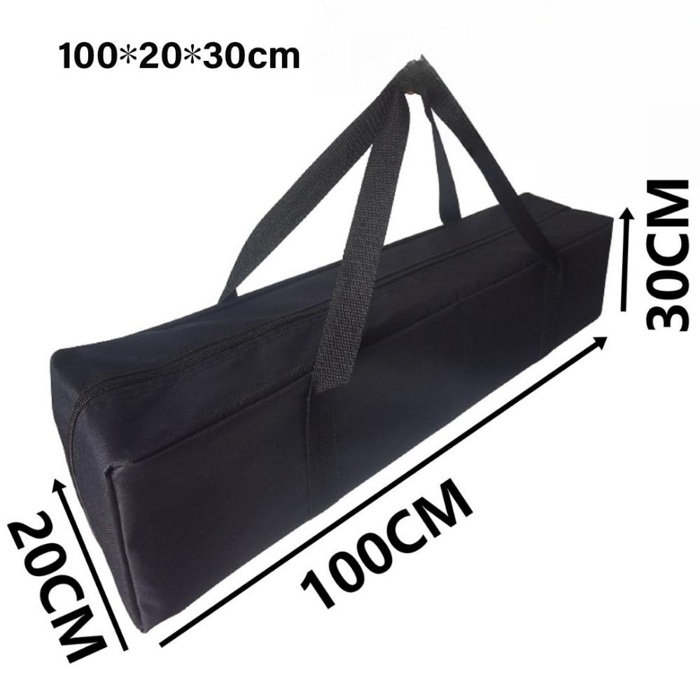 Borsa Grande in Tessuto Oxford per Attrezzi di Stoccaggio Multicolore con Palo per Tenda da Sole in Tela Forniture per Esterni