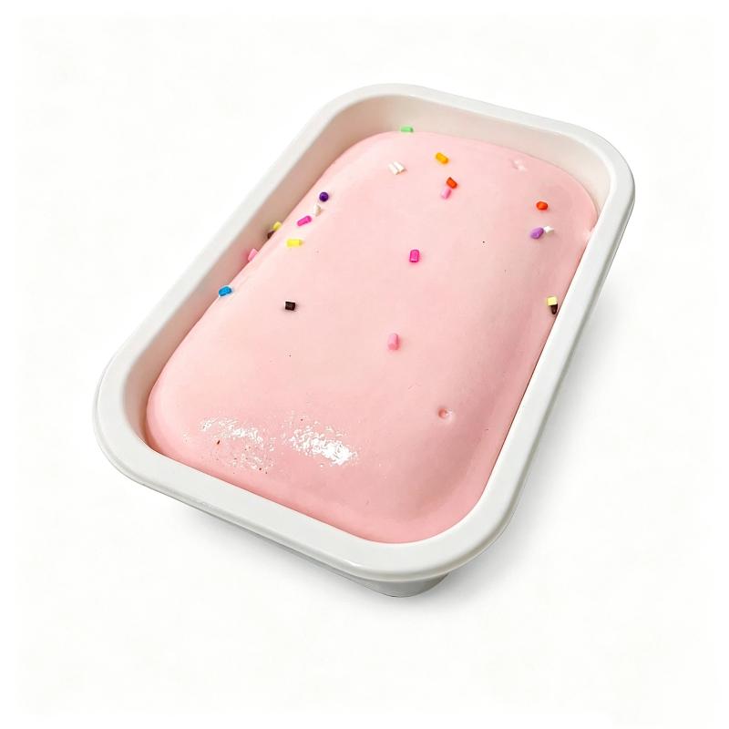 Sticky Box Cake Butter Ice Cream Squeeze Toy Slow Rising Non-Toxic Fidget Toy For Kids Adults Home Office Relaxation