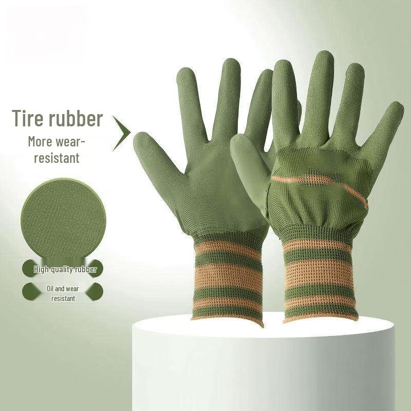 Handon Waterproof Rubber Work Gloves