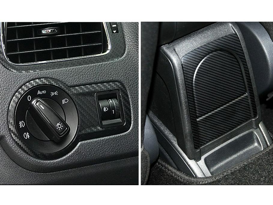 Anti-Scratch Sticker for 2011-2018 VW Polo Center Console Interior