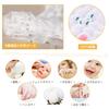 VIAKY Baby Baby Gauze Reversible Gauze with Loop Baby for Girls and Boys Towels, 8-Pack, Bibs, Towels, Bibs, Handkerchiefs, 6-Ply Gauze, 100% Cotton,