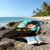 1pc Genshin Impact Kinich1 Beach Towel, Beach and Seaside Swimming Pool Equipment, Fashion Pattern, Rectangular, Travel Essentials