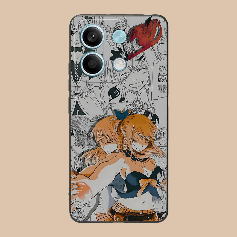 Fairy Tail Lucy Mobile Phone Case for POCO F7 F6 F5 F4 F3 F2 Pro GT C75 C71 C65 C61 C40 Pro Ultra Colorful Printing Cover Cover