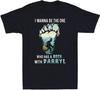 I Wanna The One Who Has A Beer with Darryl Funny Bigfoot Men T Shirt Men's Black Tee Black