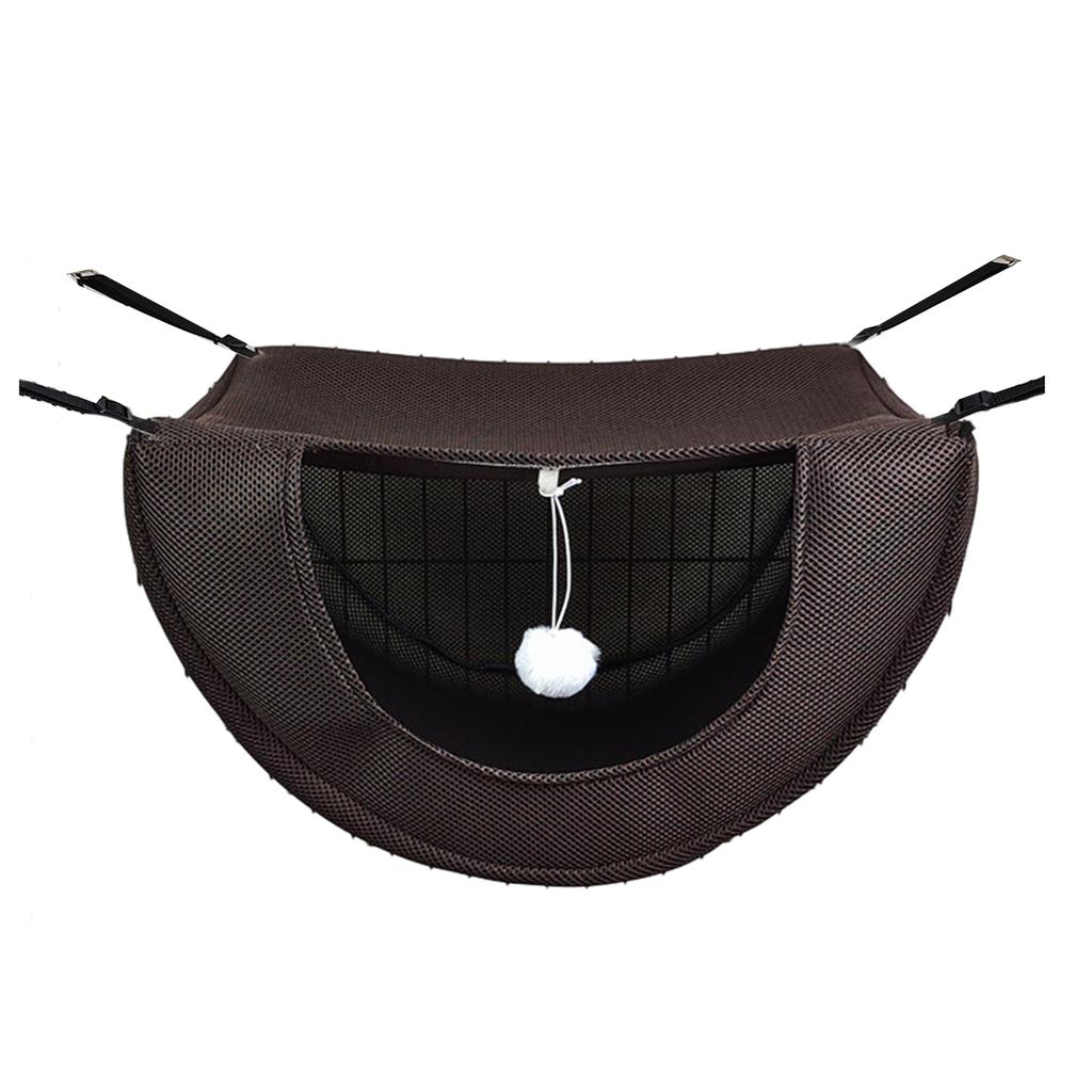Cat Hanging Hammock Small Kitten Mesh Swing Bed with Hanging Hook for Pet Kitten Small Medium Pets House Accessories