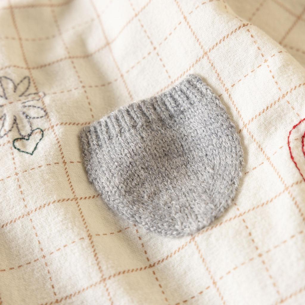 2025 Autumn/Winter Women's Mori Girl Style Plaid Embroidered Long Sleeve Shirt