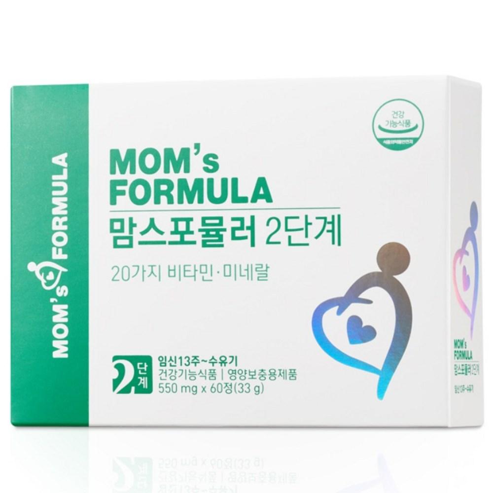 Mom's Formula Stage 2 Pregnant Women, Nursing Women, Postpartum, Postpartum Multivitamin, Iron Supplement, Breastfeeding, 1 pcs, 60 Tablets