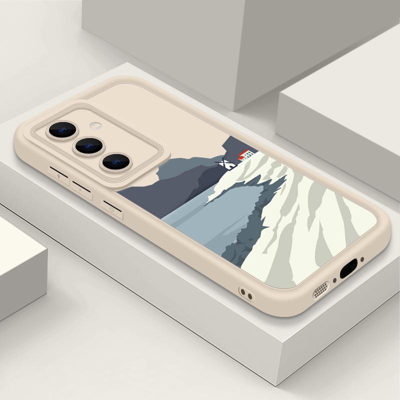 Mountain Landscape Pattern Case For Samsung Galaxy A57 A37 A17 A56 A16 A36 A55 A15 A14 A26 A54 A35 Soft TPU Silicone Phone Cover