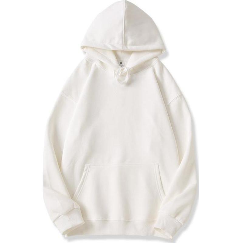 Autumn/Winter Velvet Thick Hoodie - Loose, Drop Shoulder, Couple Style