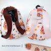 Portable Capybara Pouch Keychain Schoolbag Design Backpack Hanging Pendant  Girls
