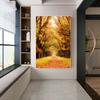 Autumn Forest Posters and Prints Canvas Painting Nature Landscape Modern Wall Art Pictures for Living Room Home Decor No Frame