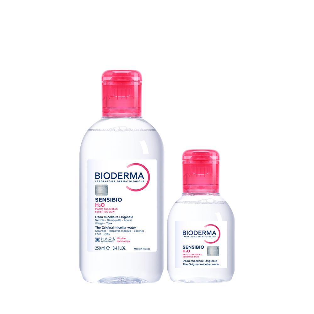 

[Bioderma] Sensibio H2O Micellar Water 250ml + 100ml Set