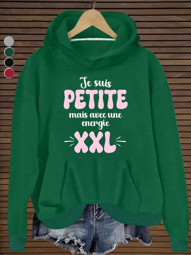 Interesting French women's hoodies