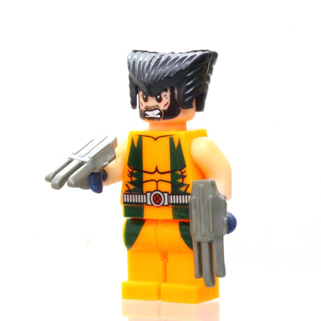 High-quality Abs Plastic Building Blocks Jr833b Avengers Superhero Series