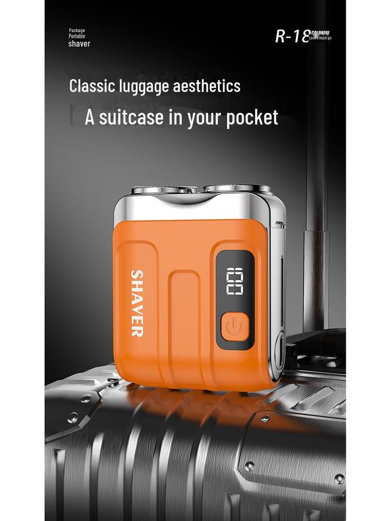 Mini-Elektrorasierer mit deutscher Klinge und hoher Geschwindigkeit – Portable Traveler Series