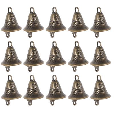 20 Pcs Bells Metal Alloy Hanging Decorations Wind Chime Accessories Feng Shui Evil Resisting Home Naments Pendant