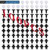 100x Retainer Clips For Toyota Fixing Fastener Kit Bumper Fender Liner Push Type