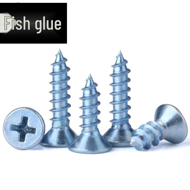 Hardened Phillips Countersunk Blue Zinc Self-Tapping Wood Screws