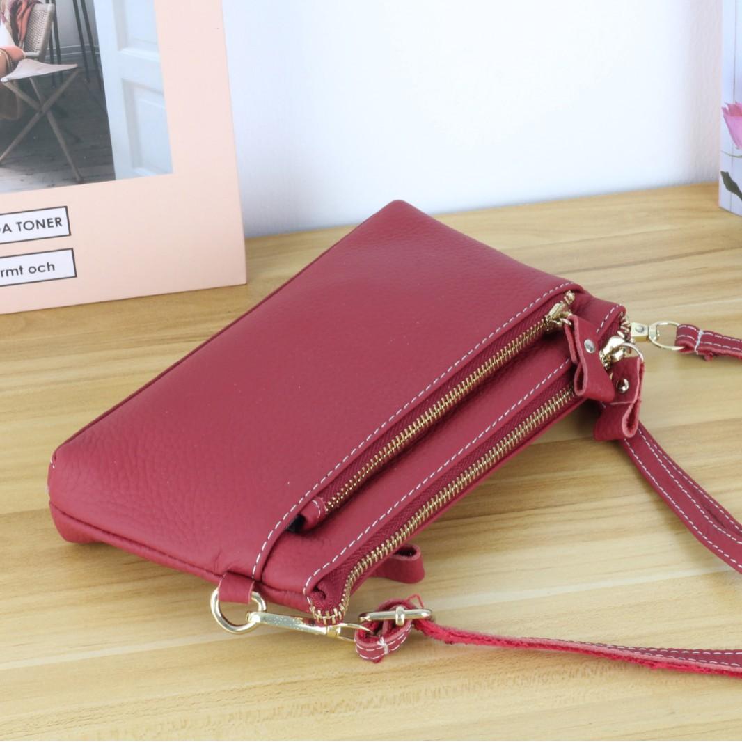 

Cowhide Women s Bag Single Shoulder Women s Fashion Oblique Span Bag чорний