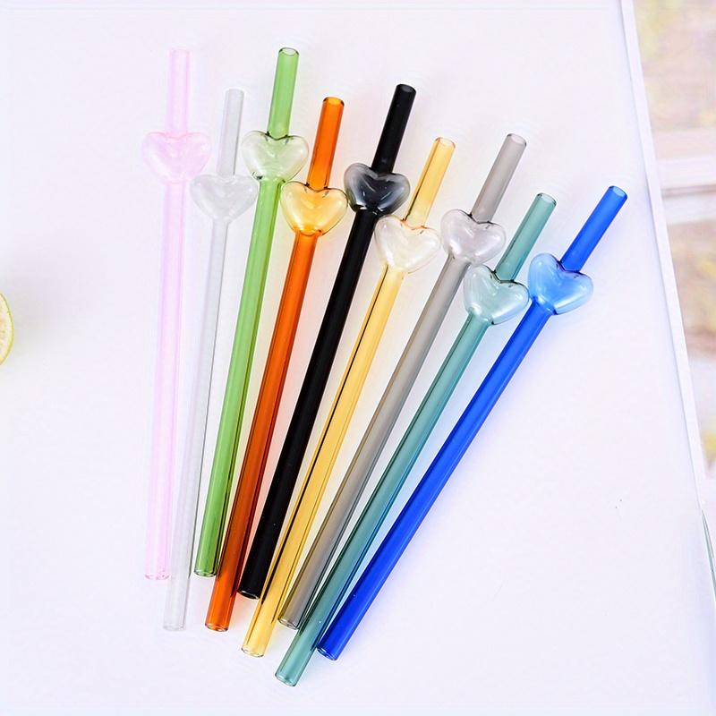 8pcs Cute Unicorn Rainbow Straws Reusable Plastic Straws Girl Birthday Party Supplies Unicorn Party Favors