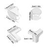 10Pcs Soft Silicone Clear Corner Guards - Youngsters Safety Edge Protectors With High-Resistant Adhesive Gel For Furniture, Cabi