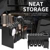 Hair Scissors Storage Rack Hairdresser Tool Holder Anti Slip Design Multi Slot Scissors Box Organizer