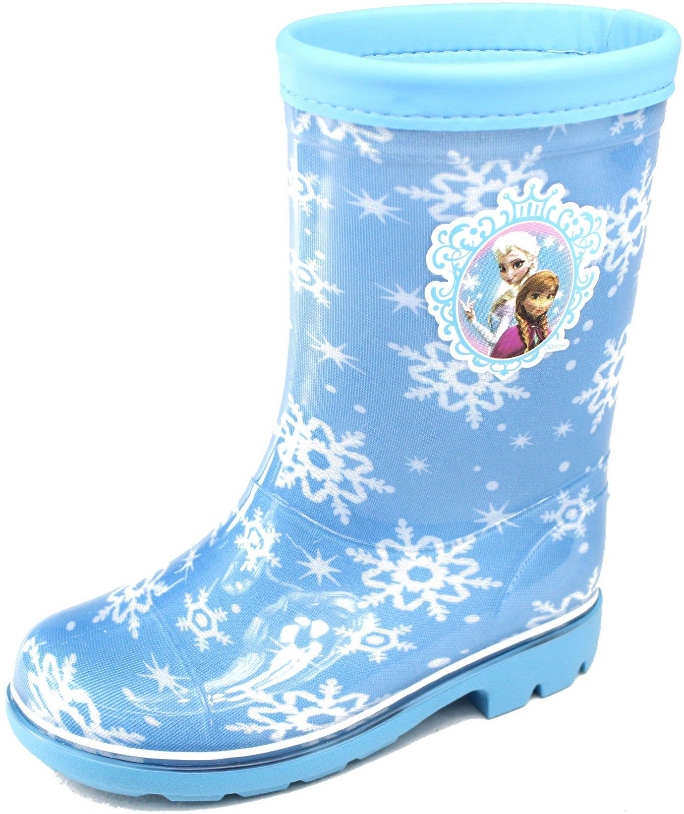 

Disney Frozen Rain Boots, Made in Japan, Kids Romp C63 Anayuki, Sizes 14-19cm, 18.0cm, 2E