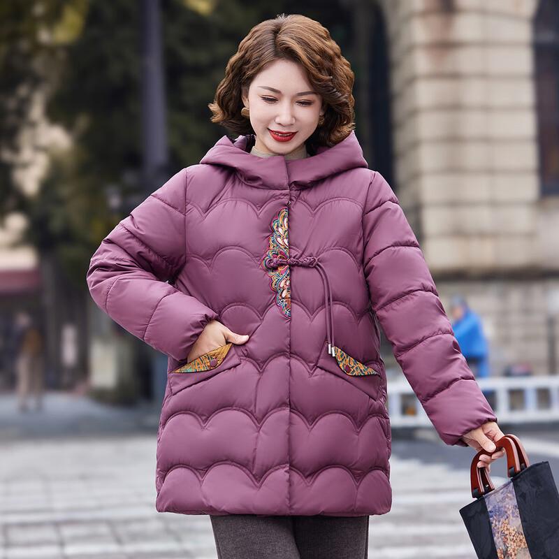 

Стильная женская зимняя куртка с капюшоном Baolianduo 3XL