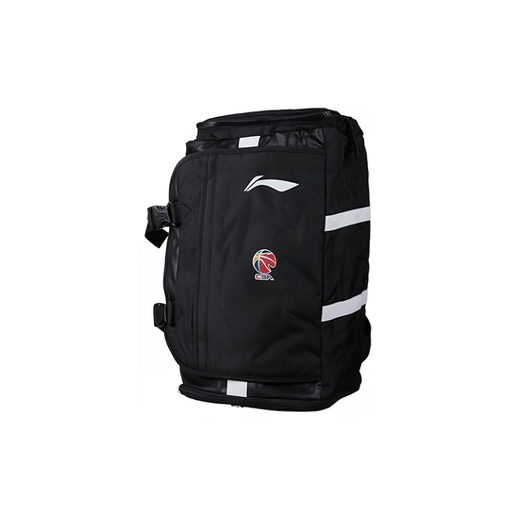 Li Ning CBA Large Capacity Lightweight Basketball Multi-Purpose Backpack Unisex Backpack Black ABSL344-1 Black