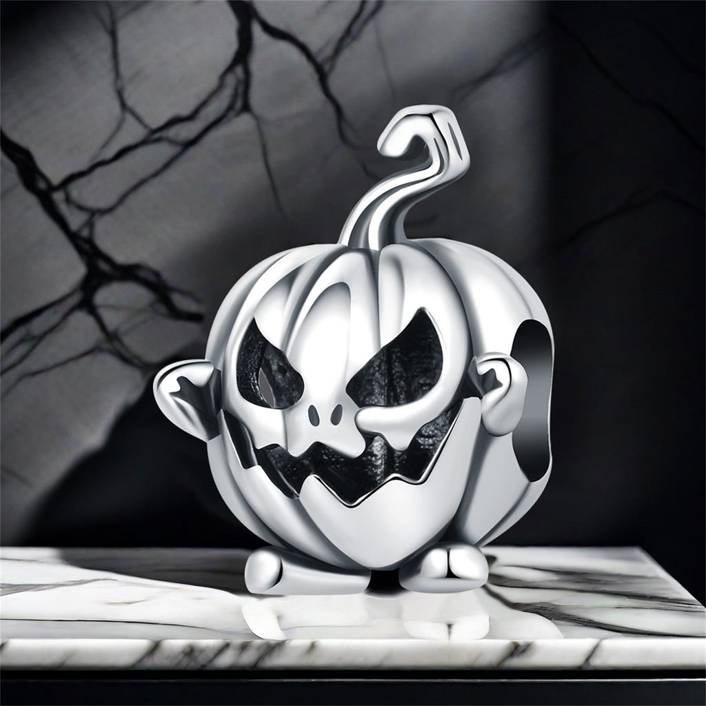 Copper Cool Pumpkin Beads Women Diy Fashion Jewelry Fine Gifts Fit Original Fine Bracelet Halloween Accessories