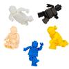 1pcs Plastic Building Block Figure Plaything for DIY Solid Multi-color Multi-joint Movable Accessories Figures Blocks