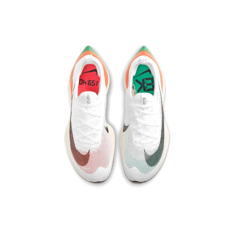 Nike Air Zoom Alphafly Next% Kenya Unisex Sneakers White Lucky-Green Chile-Red DD8877-101