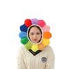 Halloween Software Sunflower Hood Hat, Plush Hood, Photo Props, Photo Props, Cartoon Hood