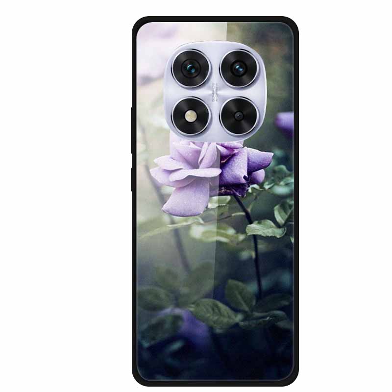 Hard Back Cover For Xiaomi Redmi Note 14 Pro 5G Case Soft Bumper Tempered Glass Case For Redmi Note 14 Pro 4G Case Note14 Pro