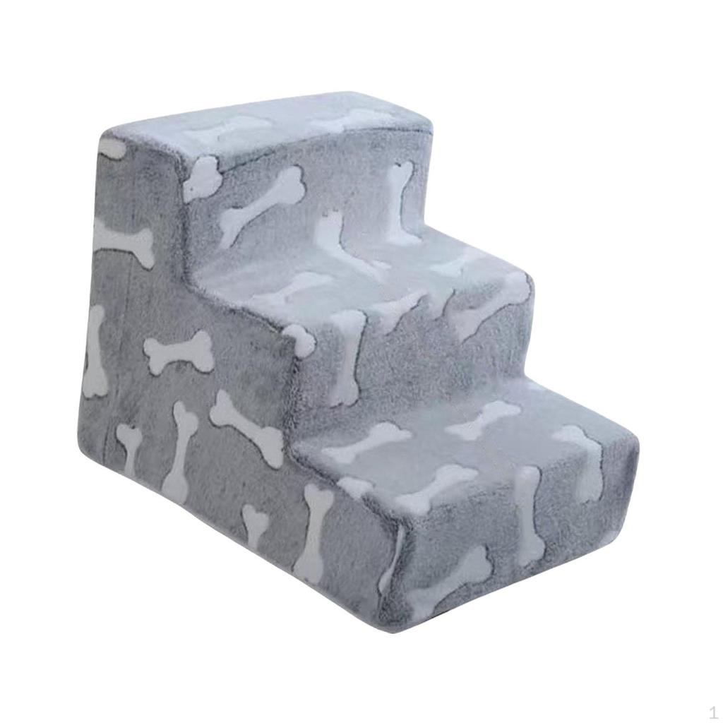 Dog Stairs for Bed Couch Sofa,Soft,High Density Foam Lightweight,Dog Step,Pet Older Dogs