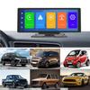 Eaglerich Navigație Car Audio Wireless Carplay Android Auto Ecran tactil de 10 inchi Player Multimedia pentru mașină Difuzor și Bluetooth5.0/Mirror Link/FM/TF/AUX