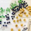 Akrylové kulaté čínské korálky oddělovače pro výrobu DIY šperků: Náramky a náhrdelníky Příslušenství.