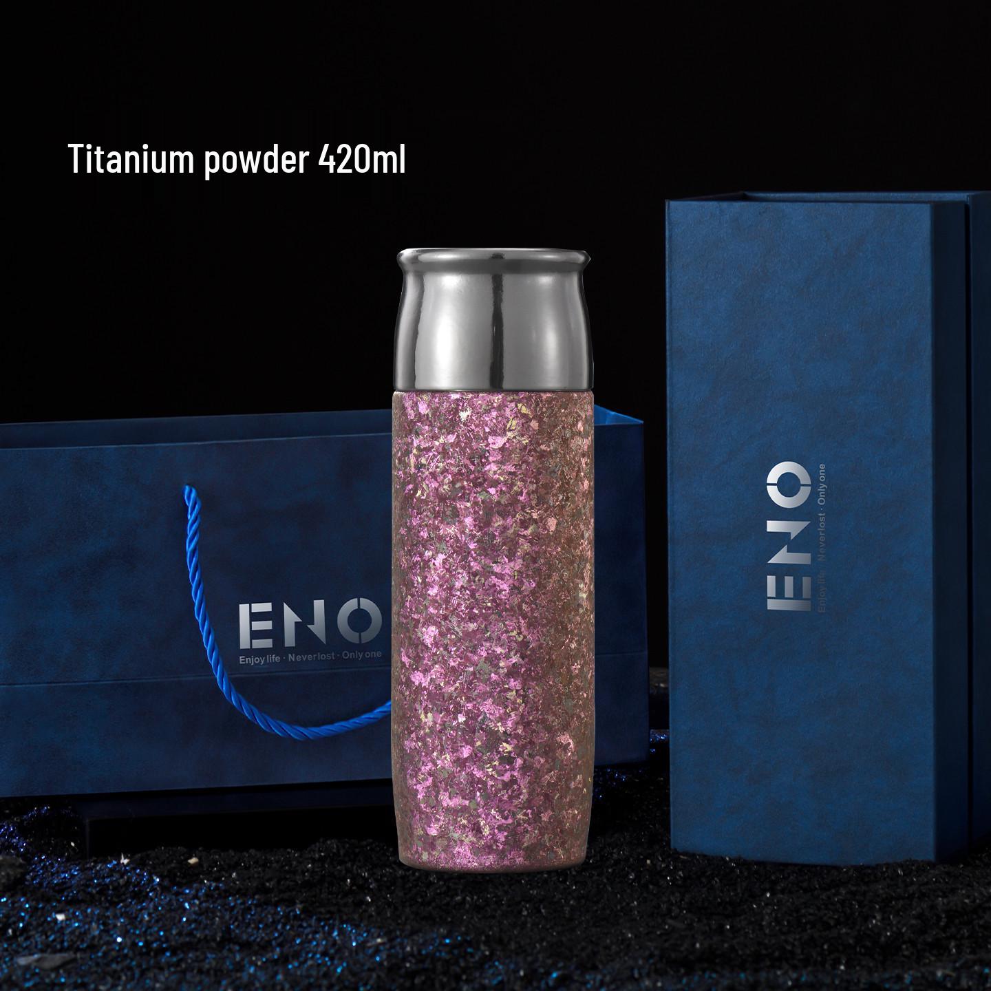 ENO 2025 Men s Titanium Insulated Mug: Portable, High-End Tea & Water Cup No Specifications