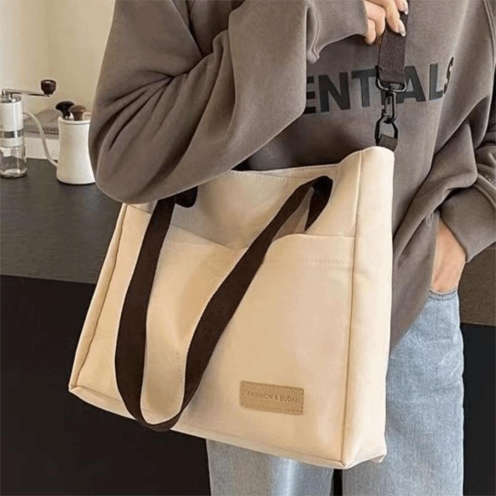 Portable Large Capacity Bag Thickened Travel Shoulder Bag Multi-Pocket Tote Bag Commuting