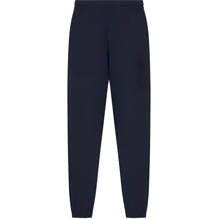 

Emporio Armani EA7 SS25 Solid Color Logo Letter Elastic Waist Tapered Jogger Pants Men bottoms Navy-Blue 7M000233-AF13512-UB1002 S