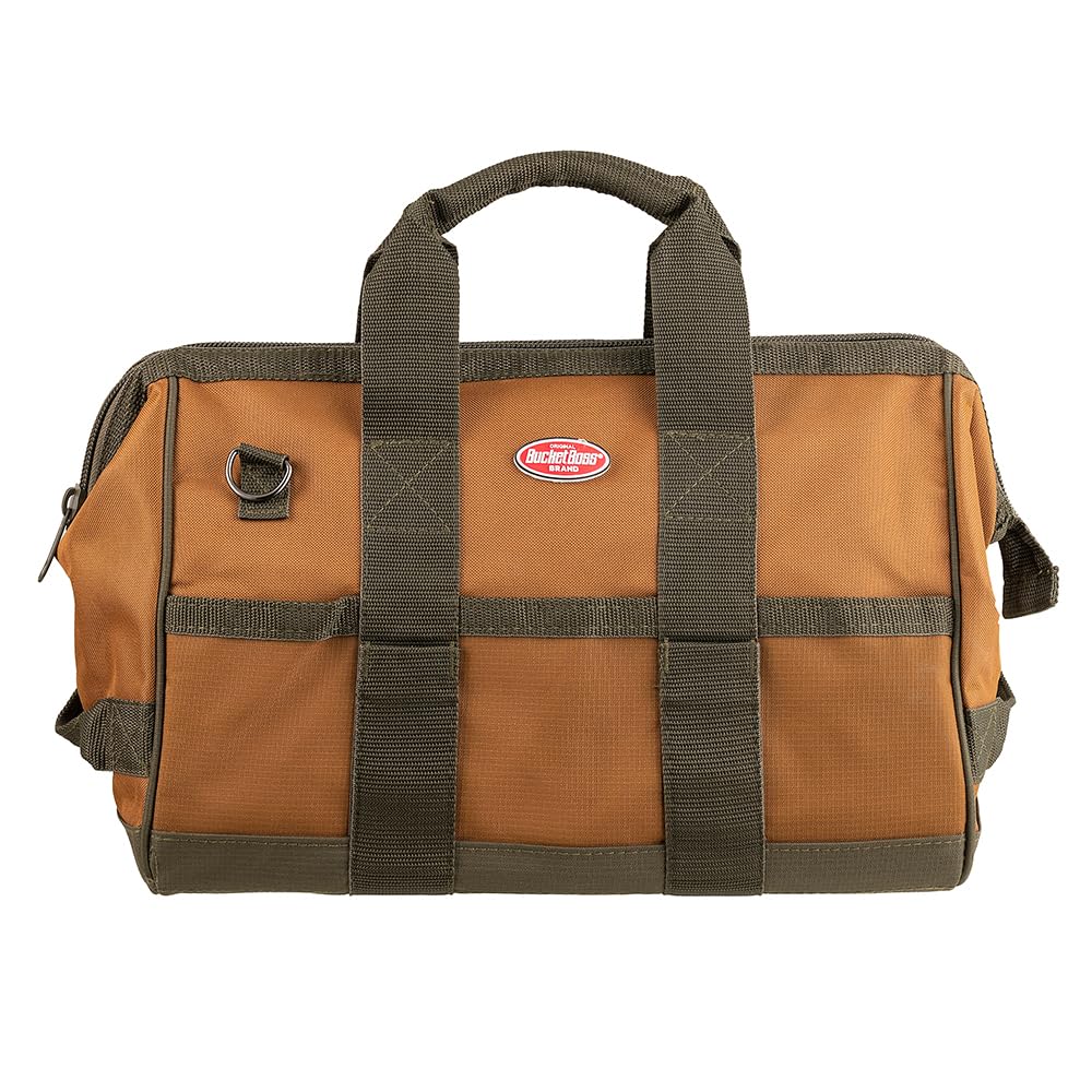 

Bucket Boss Gatemouth 16 Tool Bag Tool Case Boston-style