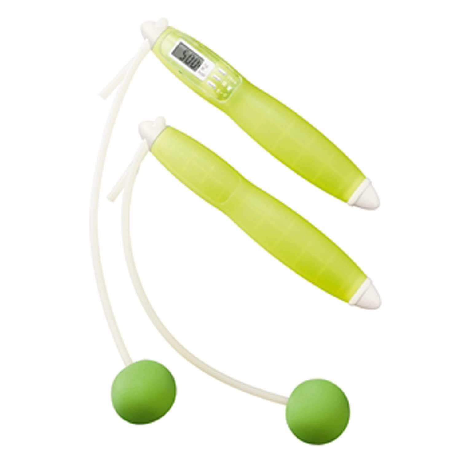 

Tanita Tanita Size Jump Rope with Calorie Burner Made of and Silicone for Indoor and Outdoor Green Counter, ABS, AS, EVA, Rubber, Use, TS-960-GR,
